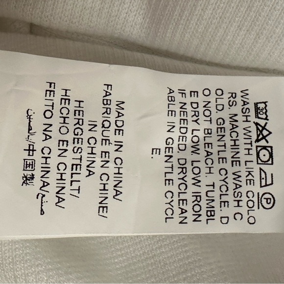 Floerns White Puff Sleeve Mock Neck Ribbed Top - Medium Layering Essential Basic - Picture 11 of 13